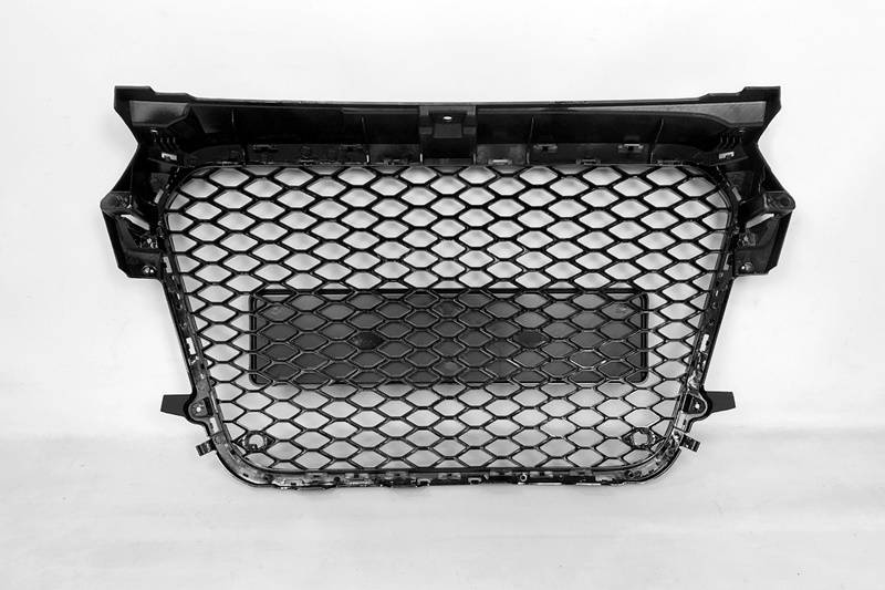 parrilla-audi-a1-look-rs1-black-2.jpg Parrilla Audi A1 2012-2015 Look RS1 Black