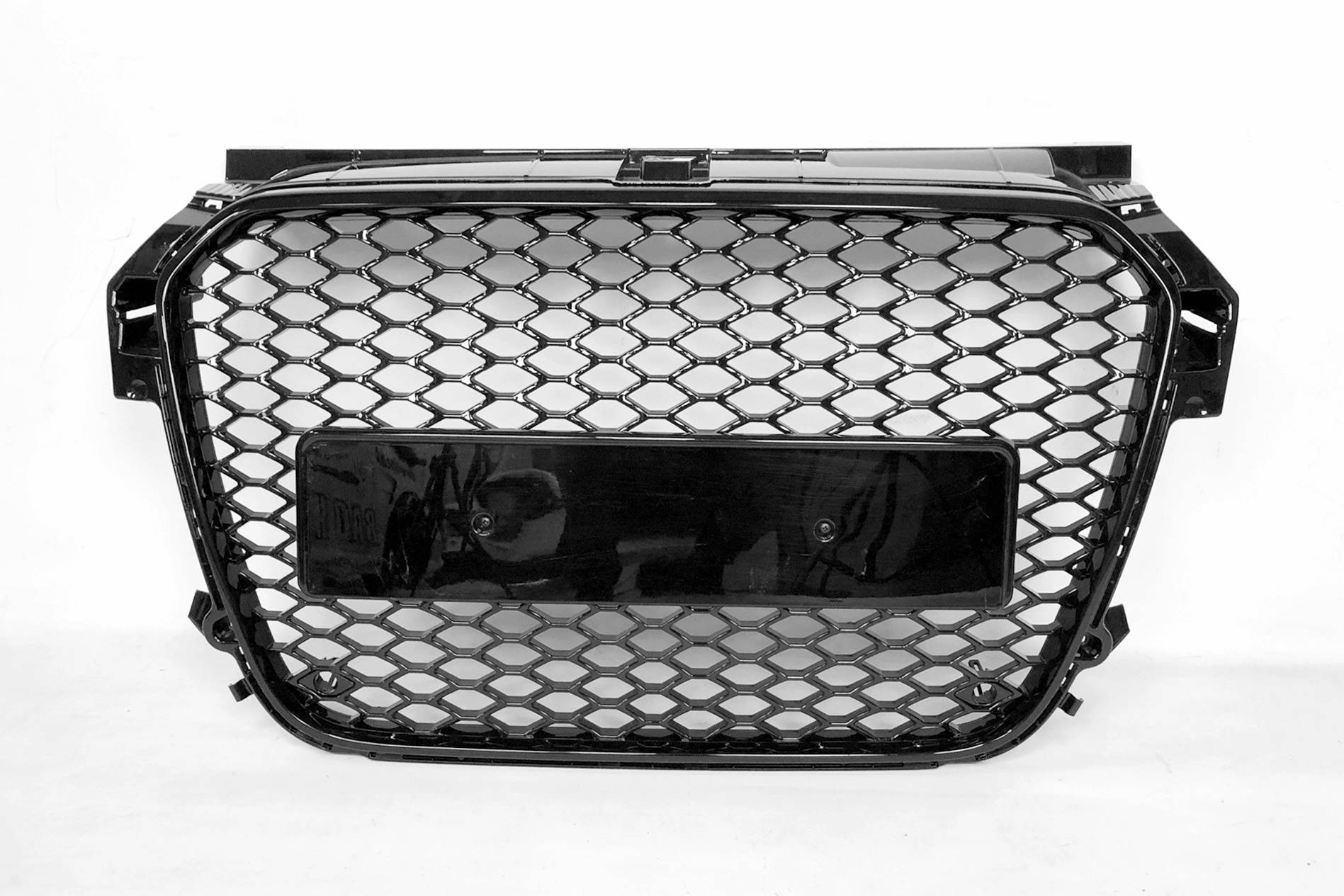 parrilla-audi-a1-look-rs1-black.jpg Parrilla Audi A1 2012-2015 Look RS1 Black