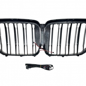 Parrilla BMW X5 G05 LCI LED Negro Brillo
