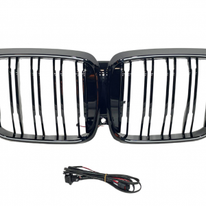 Parrilla BMW X5 G05 LCI LED Negro Brillo