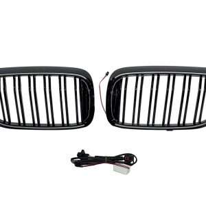 Parrilla BMW Serie 5 G30 / G31 LED Negro Brillo