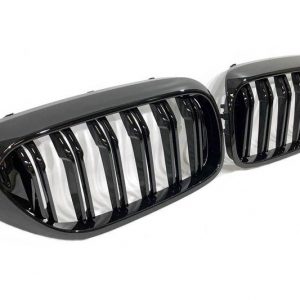 Parrilla BMW Serie 5 Serie 5 G30 / G31 Look M5 Negro Brillo