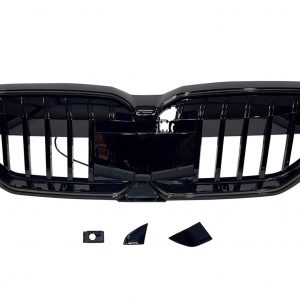 Parrilla BMW Serie 5 G60 / G61 LED Negro Brillo
