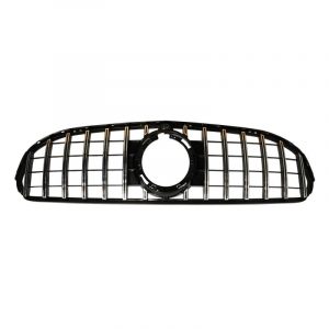 Parrilla calandra Mercedes GLC X253 (2020-) Look GT Chrome Negro Brillo