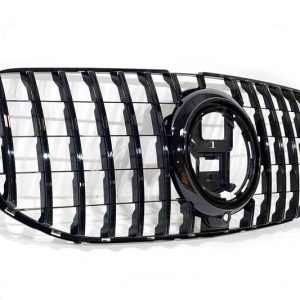 Parrilla Mercedes GLS X167 Look GT Negro Brillante