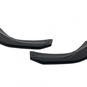 Punteras traseras Mercedes W177 Look A45 Negro Brillo