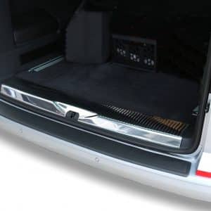 Protector de umbral de carga VW Transporter plástico ABS negro