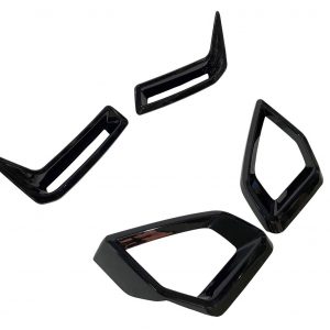 Splitters Delanteros BMW G05 X5 / G18 LCI Negro brillante