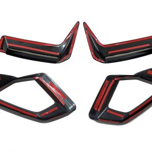 Splitters Delanteros BMW G05 X5 / G18 LCI Negro brillante