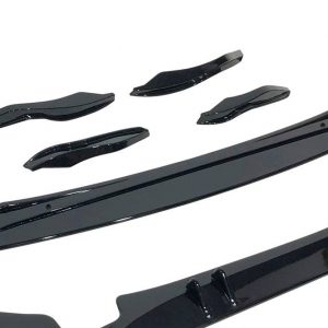 Spoiler Delantero Audi A6 2016-2018 look RS6  Negro Brillante