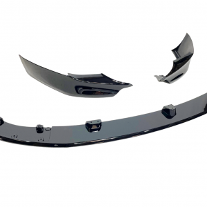 Spoiler Delantero BMW E60 / E61 Look M-Tech II Negro Brillo