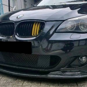 Spoiler Delantero BMW E60 / E61 Look M-Tech Negro brillo