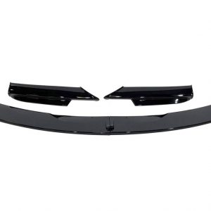 Spoiler Delantero BMW E90 / E91 2005-2008 Look M-Tech Brillante Negro