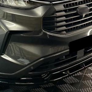 Spoiler Delantero Ford Transit / Toureo Custom MK2 2024+Negro Brillante