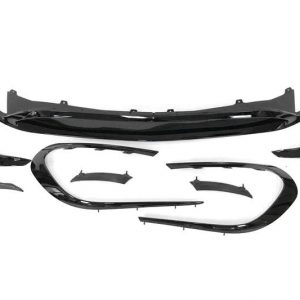 Spoiler Delantero Mercedes W117 Facelift 2017+ Look AMG A45 Negro Brillante