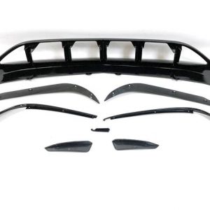 Spoiler Delantero Mercedes W176 16-18 Look AMG A45 Negro Brillante