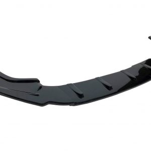 Spoiler Delantero Volkswagen Golf 7 / 7.5 Look R / R-LINE / GTI Negro Brillante