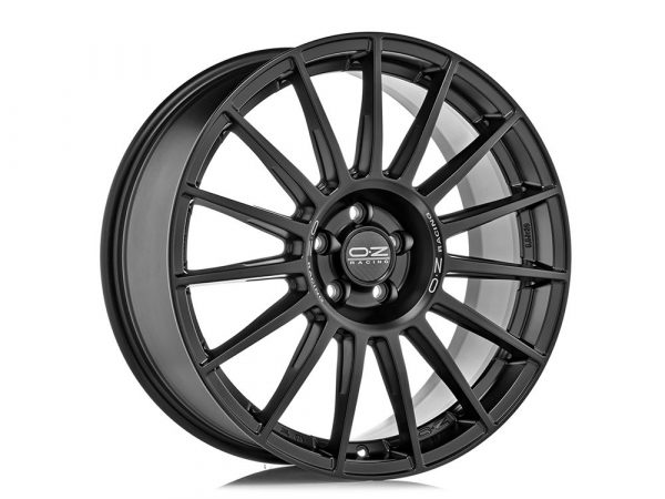 Llantas OZ Superturismo Dakar Matt Black Silver Lettering