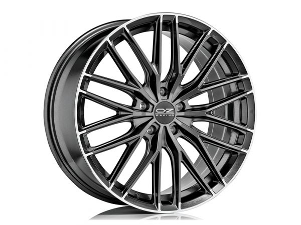 Llantas OZ Gran turismo HLT Star Graphite Diamond Lip