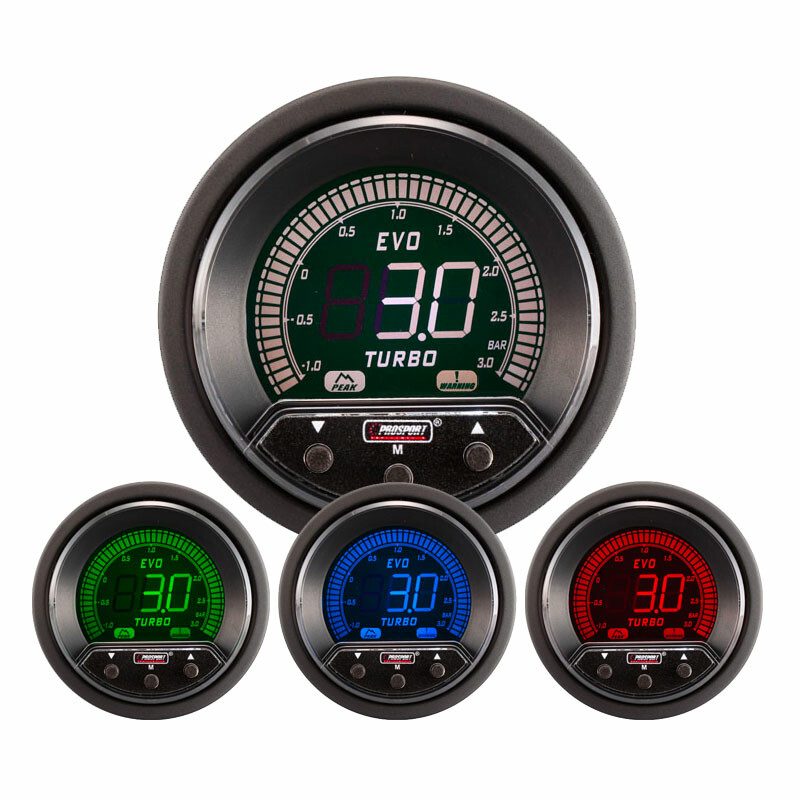 Reloj Controlador Presión Turbo PROSPORT EVO Premium / 4 Colores - AM Shop